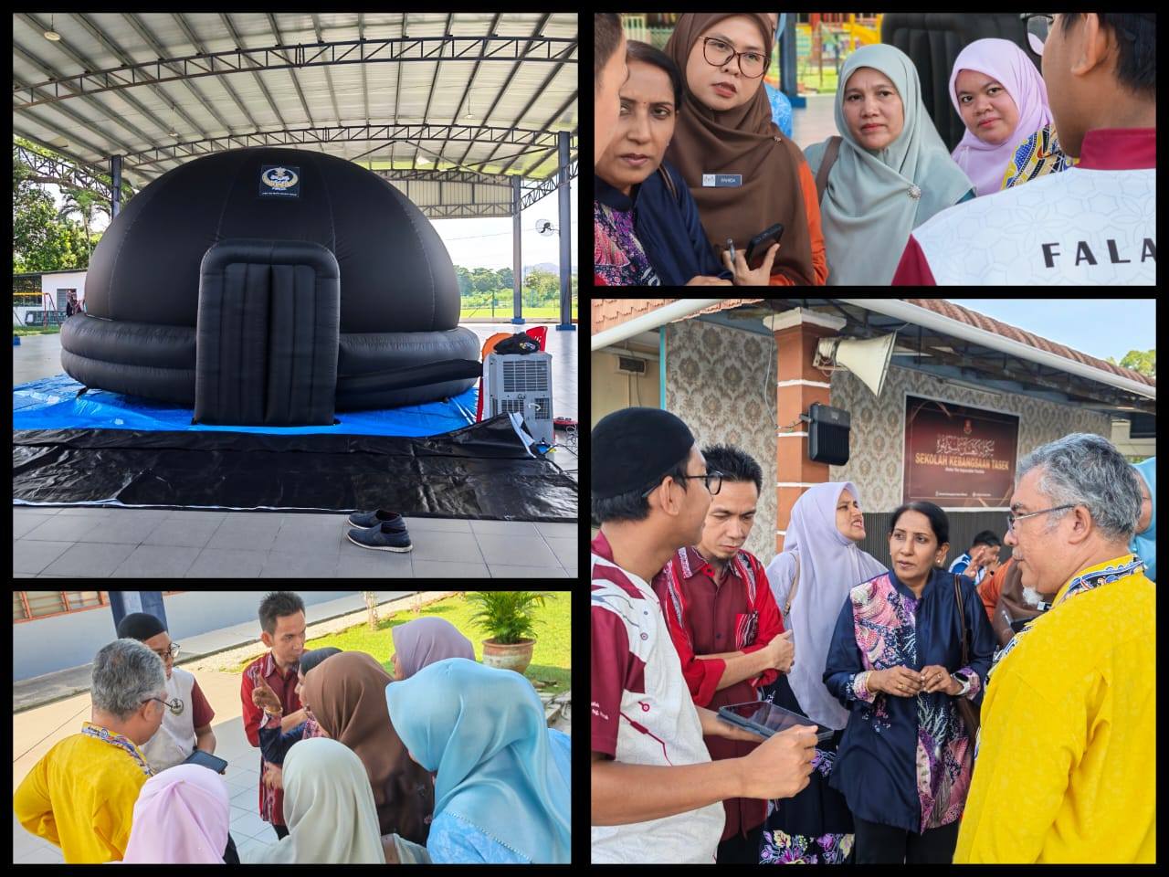 Program Falak dan Tayangan Mini Planetarium di SK Tasek