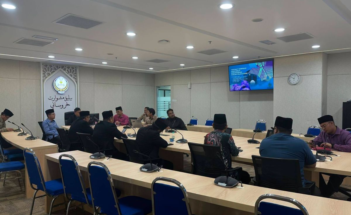 Taklimat Verifikasi Arah Kiblat Berdasarkan Kaedah Falak Syarie Bersama Jabatan Mufti Negeri Perak